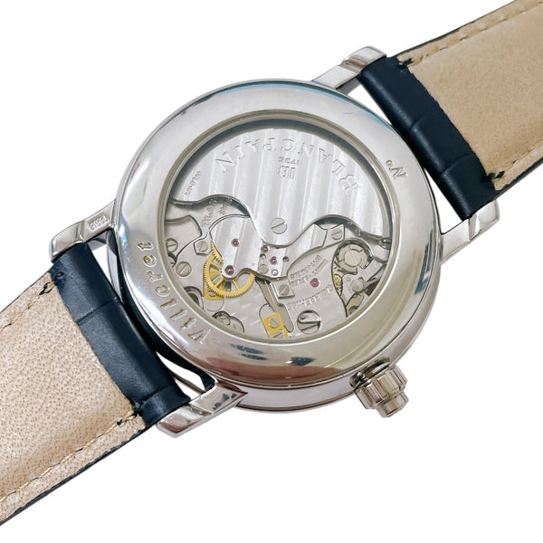 ブランパン BLANCPAIN ヴィルレ　クロノグラフ 6651-1127-55B SS 自動巻き メンズ 腕時計