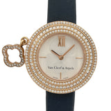 ヴァンクリーフ＆アーペル Van Cleef & Arpels チャームミニ VCARO29700 ホワイト K18PG クオーツ レディース 腕時計