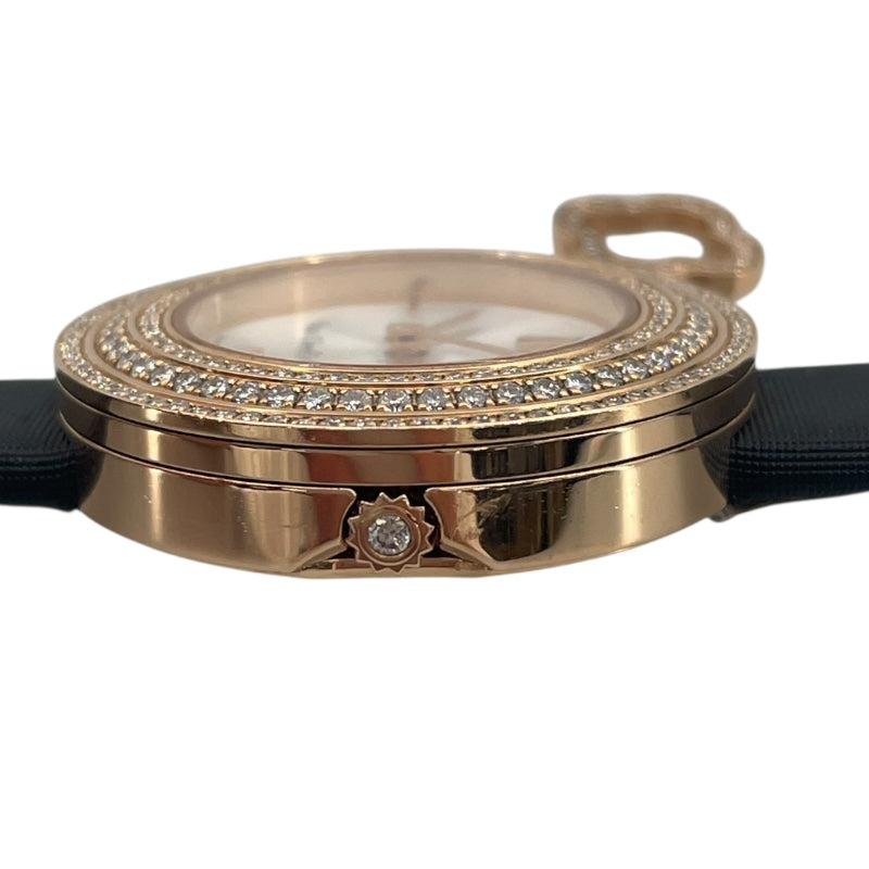 ヴァンクリーフ＆アーペル Van Cleef & Arpels チャームミニ VCARO29700 ホワイト K18PG クオーツ レディース 腕時計