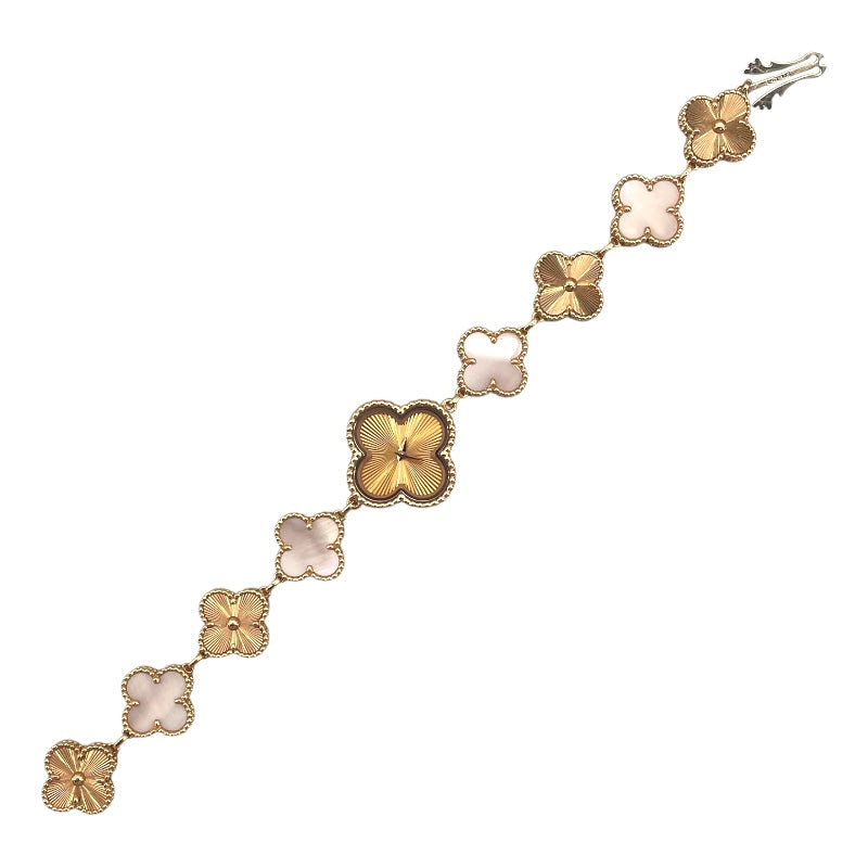 ヴァンクリーフ＆アーペル Van Cleef & Arpels スウィートアルハンブラ VCAR090100 ゴールド K18PG クオーツ レディース 腕時計
