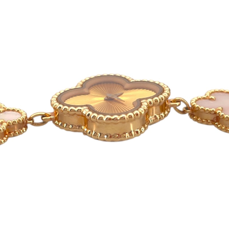 ヴァンクリーフ＆アーペル Van Cleef & Arpels スウィートアルハンブラ VCAR090100 ゴールド K18PG クオーツ レディース 腕時計