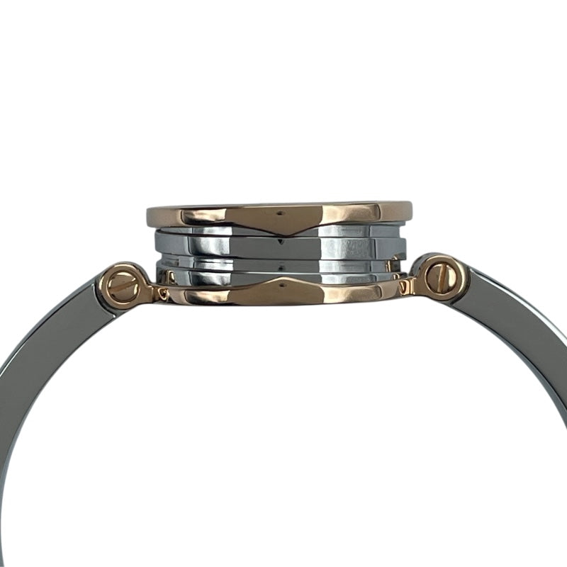ブルガリ BVLGARI B-Zero1 ホワイトシェル 102418(BZP23SG) ホワイト K18ピンクゴールド PG/SS レディース 腕時計