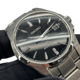 グランドセイコー Grand Seiko メンズウォッチ 9Fクォーツ SBGX055 ブラック SS メンズ 腕時計