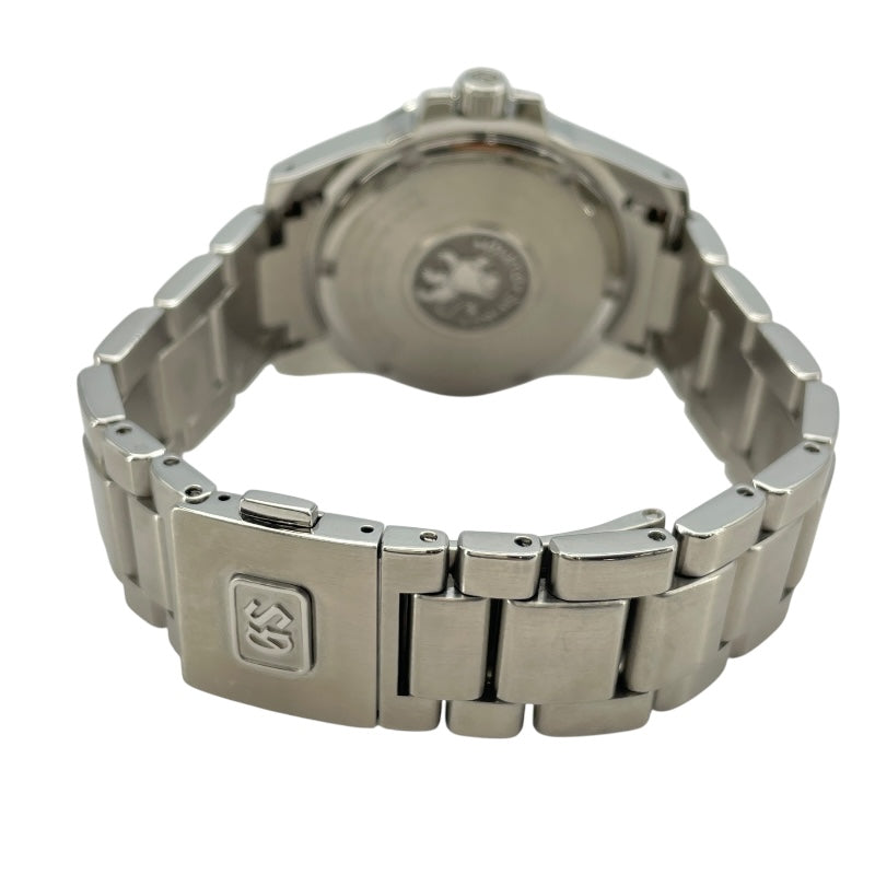 グランドセイコー Grand Seiko メンズウォッチ 9Fクォーツ SBGX055 ブラック SS メンズ 腕時計