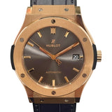 ウブロ HUBLOT クラシックフュージョン　レーシンググレー　キングゴールド 511.OX.7081.LR グレー K18PG 自動巻き メンズ 腕時計