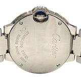 カルティエ Cartier バロンブルー ドゥ カルティエ 28ｍｍ W4BB0015 シルバー SS レディース 腕時計