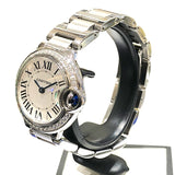 カルティエ Cartier バロンブルー ドゥ カルティエ 28ｍｍ W4BB0015 シルバー SS レディース 腕時計
