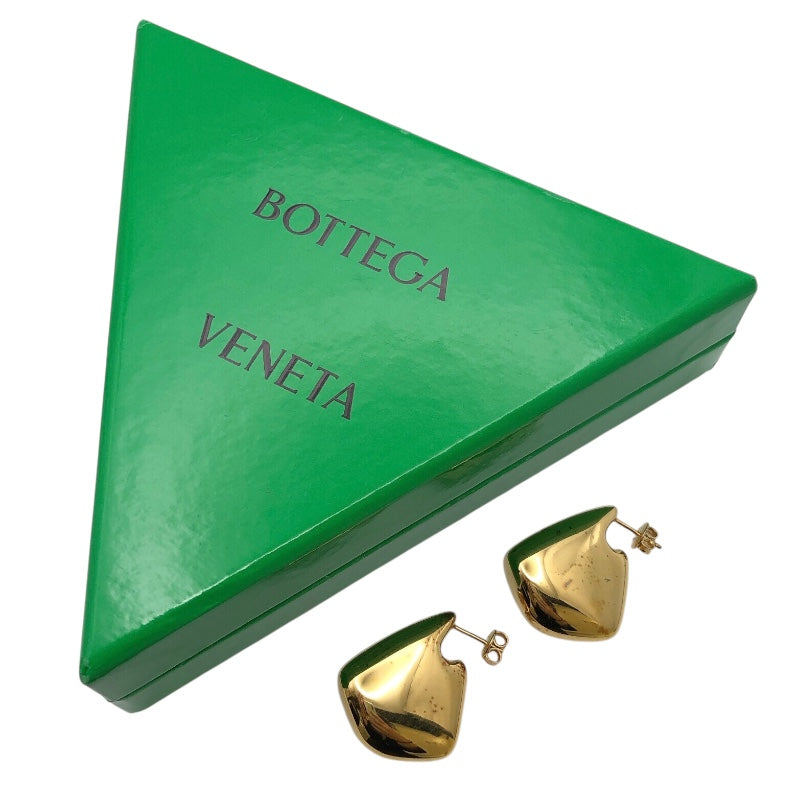 ボッテガ・ヴェネタ BOTTEGA VENETA スモール フィン ピアス シルバー925 ダイヤモンド　 ジュエリー