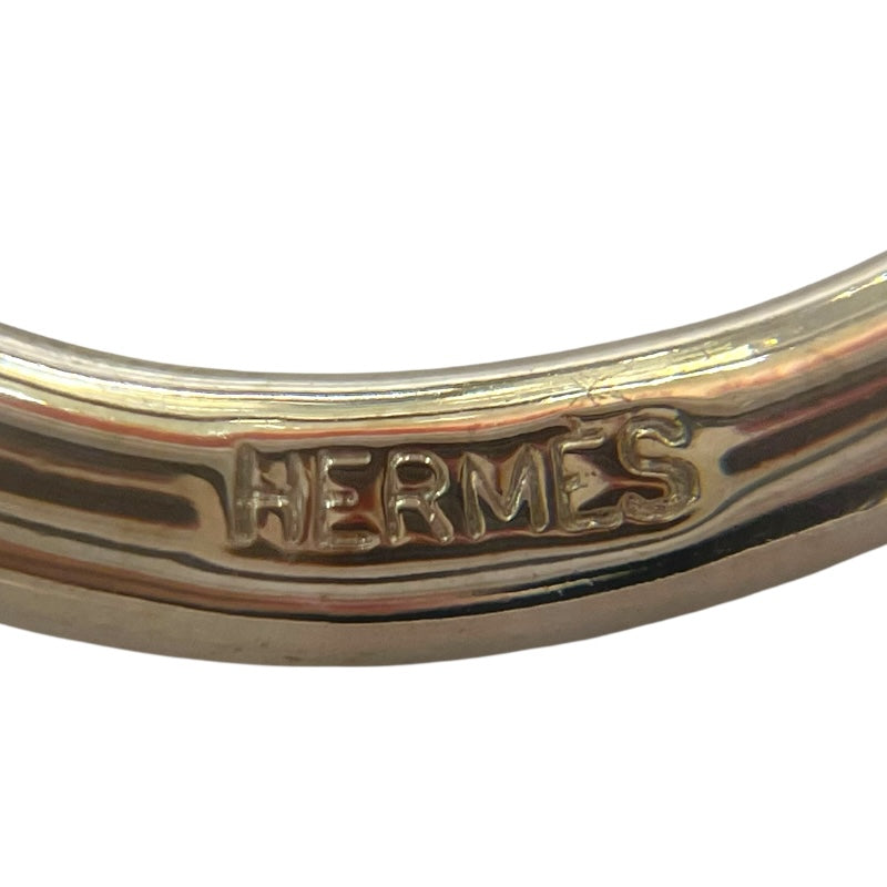 エルメス HERMES ジャンボスカーフリング シルバー メタル レディース スカーフリング
