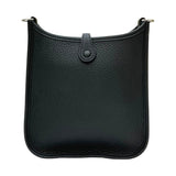 エルメス HERMES エヴリンTPM K刻印 ブラック シルバー金具 トリヨンクレマンス レディース ショルダーバッグ