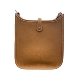 エルメス HERMES エヴリンTPM W刻 ゴールド　シルバー金具 トリヨン レディース ショルダーバッグ