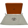 エルメス HERMES チェーンショルダー □N刻印 エプロンドール/シルバー金具 シルク レディース ショルダーバッグ