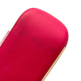 エルメス HERMES アンビエPM Z刻印　(2021年製) アイボリー/ピンク/シルバー金具 トワル・スイフト レディース ショルダーバッグ