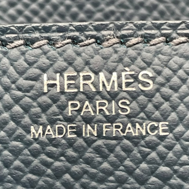 エルメス HERMES バーキン25 トリコロール B刻印 (2023年製) ブルードプリュス　シルバー金具 ヴォーエプソン レディース ハンドバッグ