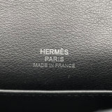 エルメス HERMES ポシェットケリー X刻印 (2016年製) ブラック　シルバー金具 スイフト レディース ハンドバッグ