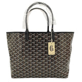 ゴヤール GOYARD サンルイPM ブラック ゴヤールディンキャンバス ユニセックス トートバッグ