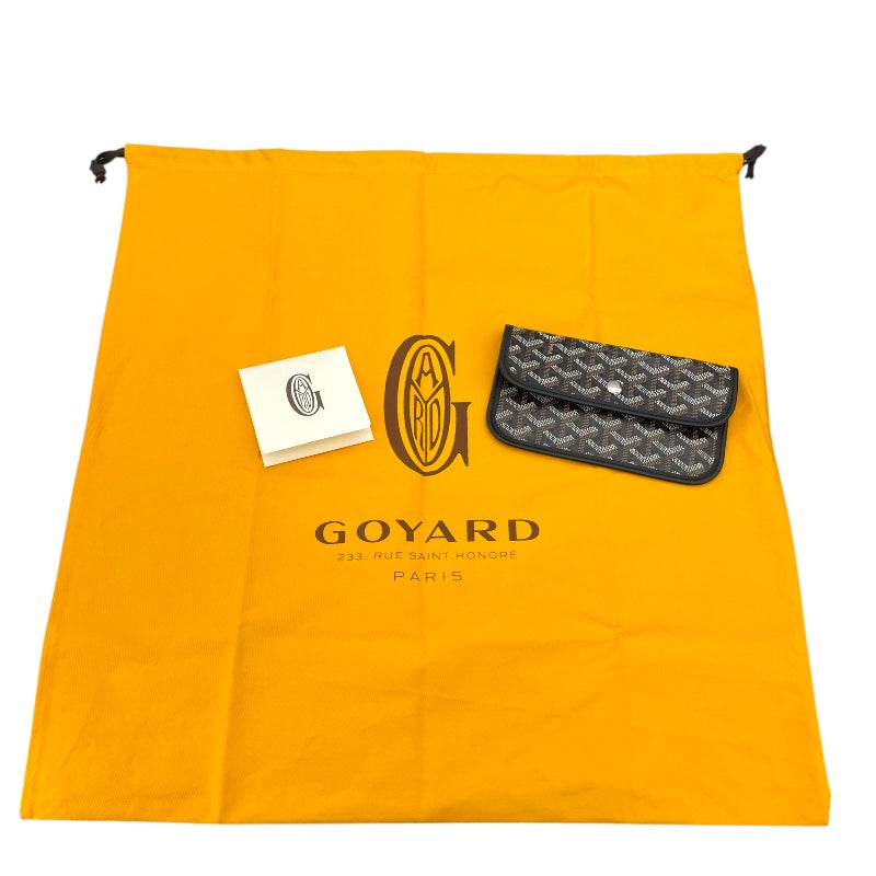 ゴヤール GOYARD サンルイPM ブラック ゴヤールディンキャンバス ユニセックス トートバッグ