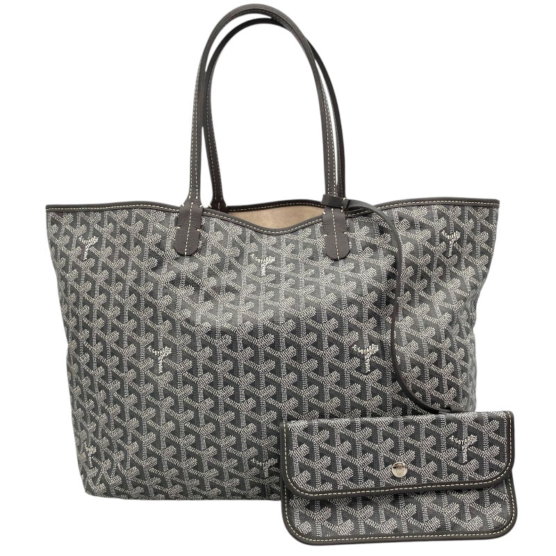 ゴヤール GOYARD サンルイPM グレー ゴヤールディンキャンバス ユニセックス トートバッグ