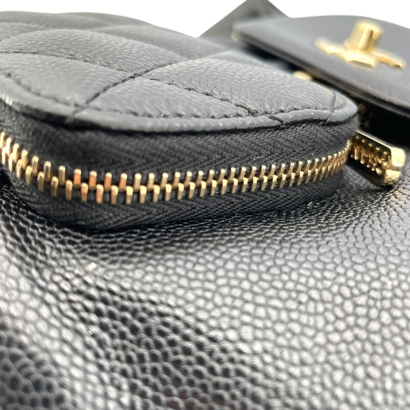 シャネル CHANEL マトラッセバックパック AS3530 ブラック キャビアスキン レディース リュック・デイパック