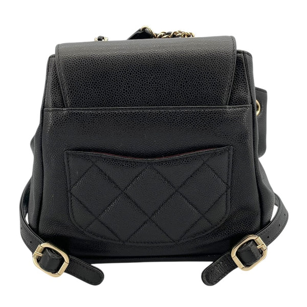 シャネル CHANEL マトラッセバックパック AS3530 ブラック キャビアスキン レディース リュック・デイパック