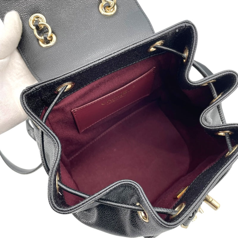 シャネル CHANEL マトラッセバックパック AS3530 ブラック