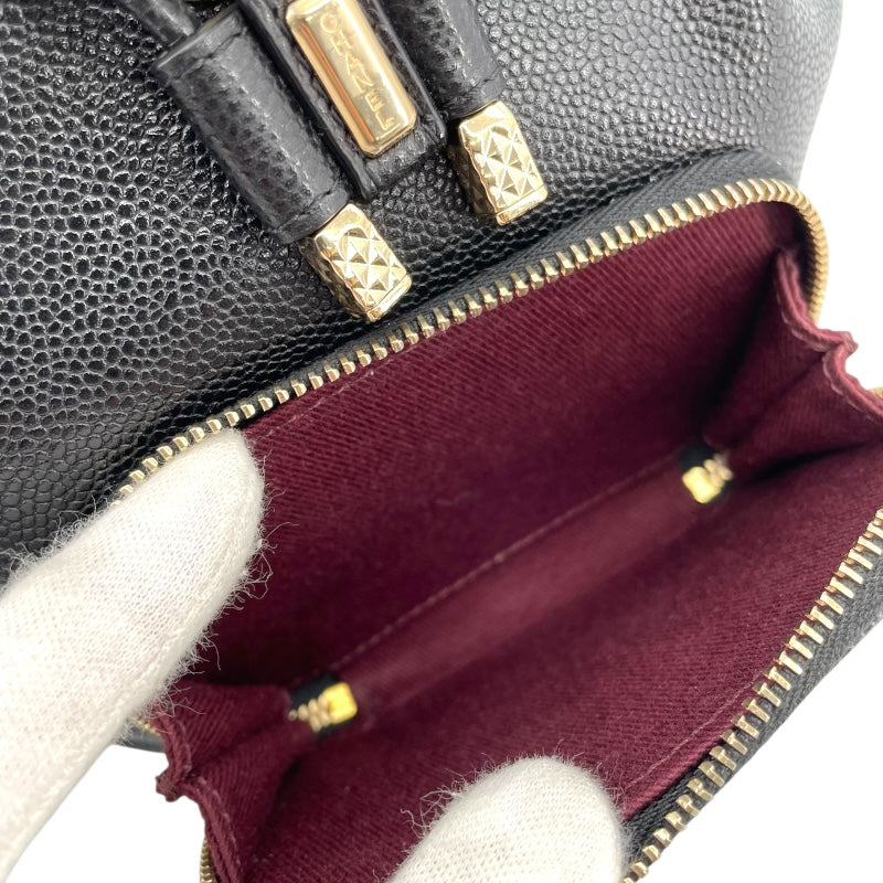 シャネル CHANEL マトラッセバックパック AS3530 ブラック キャビアスキン レディース リュック・デイパック