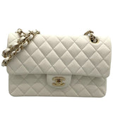 シャネル CHANEL マトラッセ23 A01113 ホワイト キャビアスキン レディース ショルダーバッグ