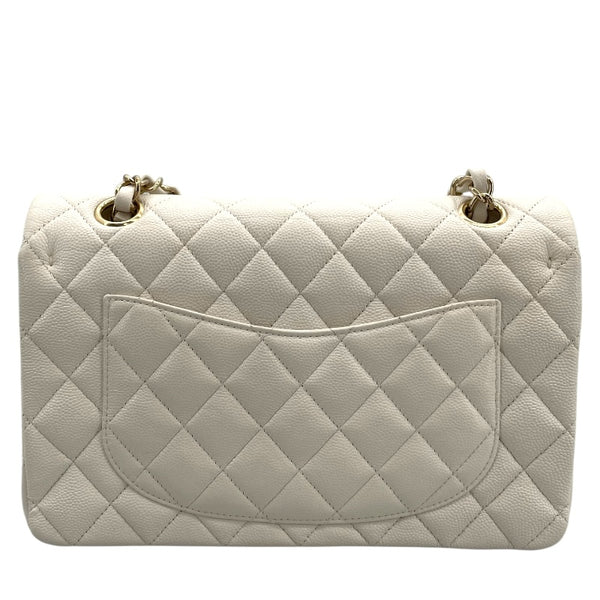 シャネル CHANEL マトラッセ23 A01113 ホワイト キャビアスキン レディース ショルダーバッグ