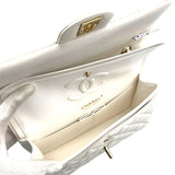 シャネル CHANEL マトラッセ23 A01113 ホワイト キャビアスキン レディース ショルダーバッグ