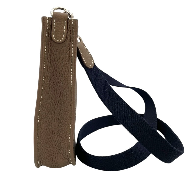 エルメス HERMES エヴリンTPM U刻 エトゥープ/SV金具 トリヨン