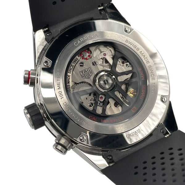 タグ・ホイヤー TAG HEUER カレラ キャリバーホイヤー02 クロノグラフ CBG2A10.FT6168 SS/セラミック メンズ 腕時計