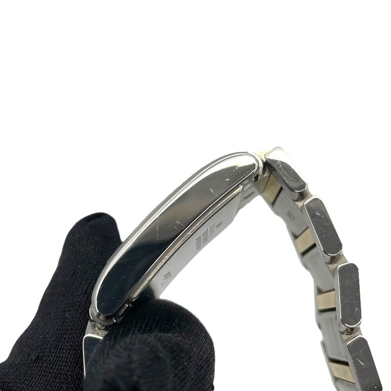 カルティエ Cartier タンク フランセーズ MM W51012Q4 ホワイト K18/SS クオーツ レディース 腕時計