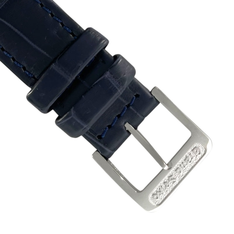 グランドセイコー Grand Seiko エレガンスコレクション SBGX353 雪白ブルー SS/革ベルト クオーツ メンズ 腕時計