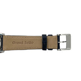 グランドセイコー Grand Seiko エレガンスコレクション SBGX353 雪白ブルー SS/革ベルト クオーツ メンズ 腕時計