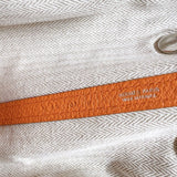 エルメス HERMES ガーデンパーティーTPM X刻印 (2016年製) オレンジ　シルバー金具 ネゴンダ レディース ハンドバッグ