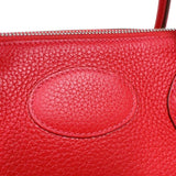 エルメス HERMES ボリード31 B刻印　(2023年製) ルージュカザック　シルバー金具 トリヨンクレマンス レディース ハンドバッグ