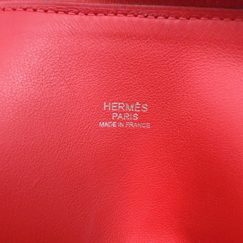 エルメス HERMES ボリード31 B刻印　(2023年製) ルージュカザック　シルバー金具 トリヨンクレマンス レディース ハンドバッグ