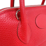 エルメス HERMES ボリード31 B刻印　(2023年製) ルージュカザック　シルバー金具 トリヨンクレマンス レディース ハンドバッグ