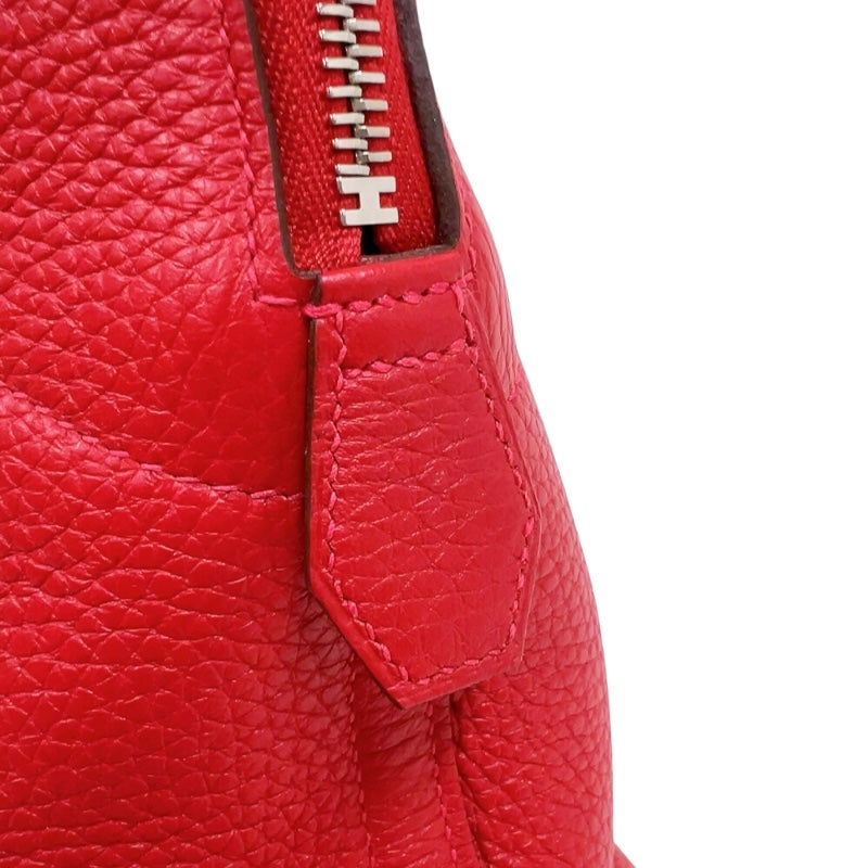 エルメス HERMES ボリード31 B刻印　(2023年製) ルージュカザック　シルバー金具 トリヨンクレマンス レディース ハンドバッグ