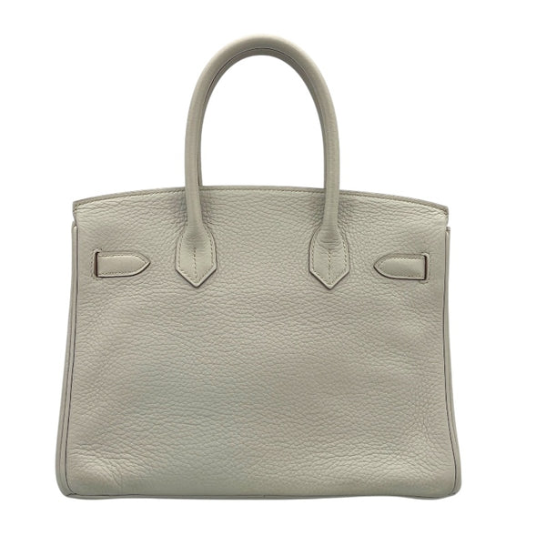 エルメス HERMES バーキン30 □Q刻 グリペール SV金具 トリヨン レディース ハンドバッグ