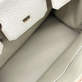 エルメス HERMES バーキン30 □Q刻 グリペール SV金具 トリヨン レディース ハンドバッグ