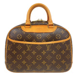 ルイ・ヴィトン LOUIS VUITTON トゥルーヴィル M42228 ブラウン　ゴールド金具 モノグラムキャンバス レディース ハンドバッグ
