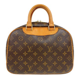 ルイ・ヴィトン LOUIS VUITTON トゥルーヴィル M42228 ブラウン　ゴールド金具 モノグラムキャンバス レディース ハンドバッグ