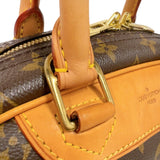 ルイ・ヴィトン LOUIS VUITTON トゥルーヴィル M42228 ブラウン　ゴールド金具 モノグラムキャンバス レディース ハンドバッグ