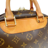 ルイ・ヴィトン LOUIS VUITTON トゥルーヴィル M42228 ブラウン　ゴールド金具 モノグラムキャンバス レディース ハンドバッグ