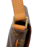 ルイ・ヴィトン LOUIS VUITTON ミュゼット・サルサ ショート M51258 ブラウン　ゴールド金具 モノグラム レディース ショルダーバッグ