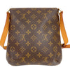 ルイ・ヴィトン LOUIS VUITTON ミュゼット・サルサ ショート M51258 ブラウン　ゴールド金具 モノグラム レディース ショルダーバッグ