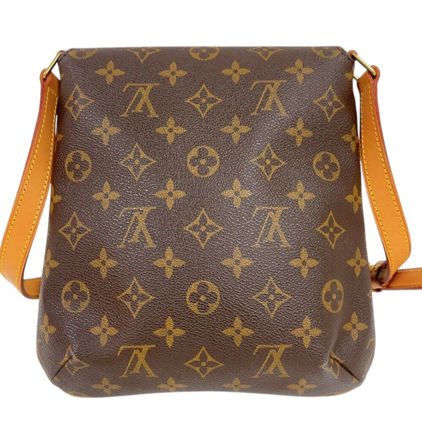 ルイ・ヴィトン LOUIS VUITTON ミュゼット・サルサ ショート M51258 ブラウン　ゴールド金具 モノグラム レディース ショルダーバッグ