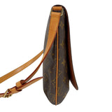 ルイ・ヴィトン LOUIS VUITTON ミュゼット・サルサ ショート M51258 ブラウン　ゴールド金具 モノグラム レディース ショルダーバッグ