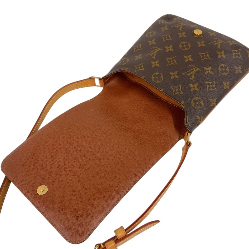 ルイ・ヴィトン LOUIS VUITTON ミュゼット・サルサ ショート M51258 ブラウン　ゴールド金具 モノグラム レディース ショルダーバッグ